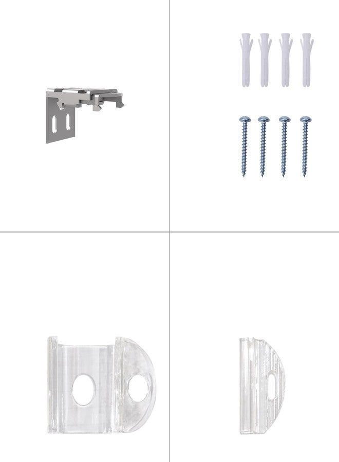 MYshade Cordless Top Down Bottom Up Cellular Shades Accessories Mounting Brackets Window Shades Replacement Fittings Window Treatment Repair Kit - Image 1